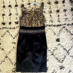 Stunning Lace and Satin Cocktail Dress